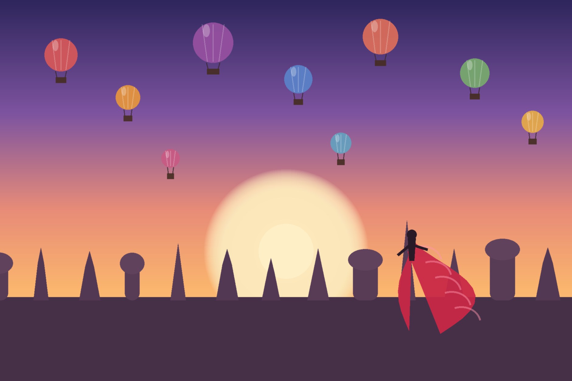 Balon + Flying Dress Fotoğraf Çekimi — Kapadokya