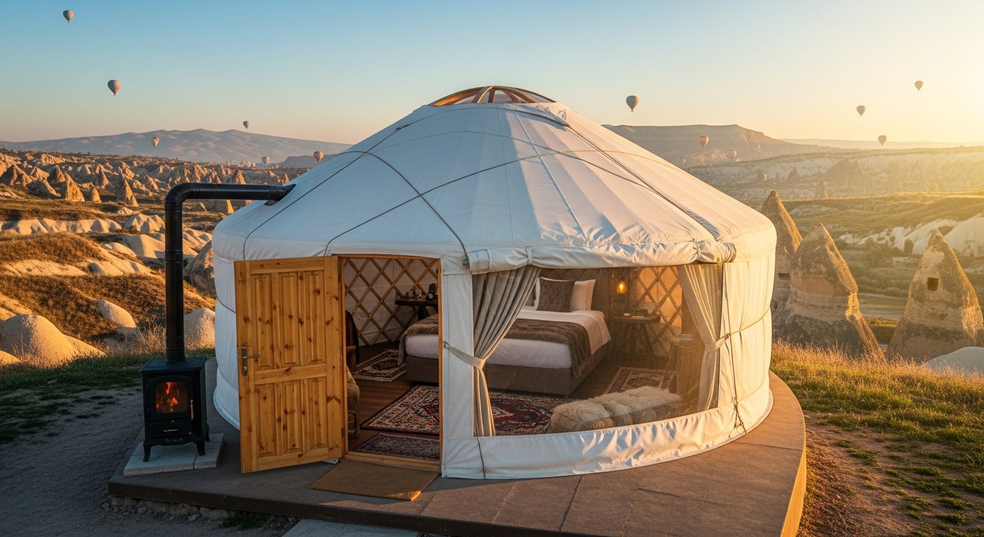 Yurt Süit Glamping, Kapadokya kırsalı — Kapadokya