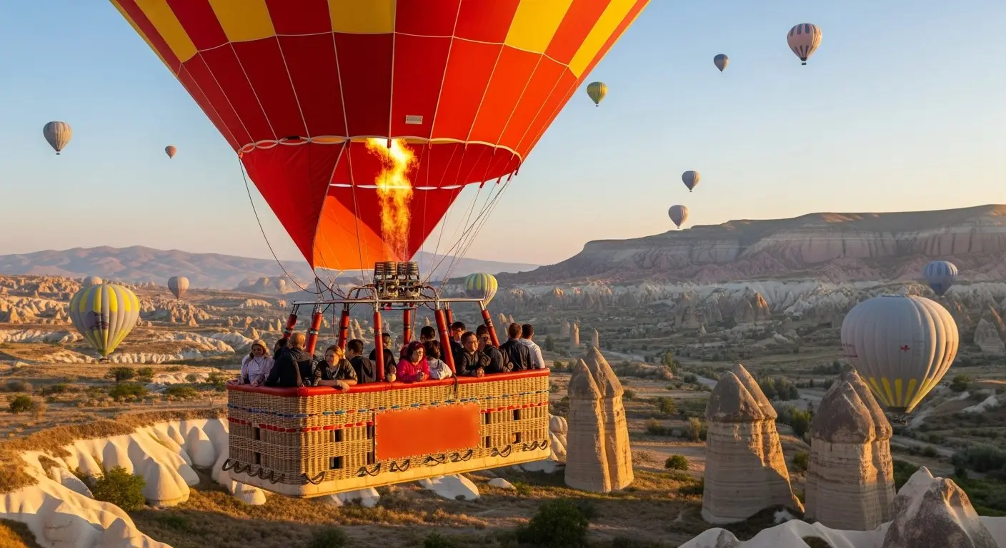 Standart Balon Uçuşu — Kapadokya