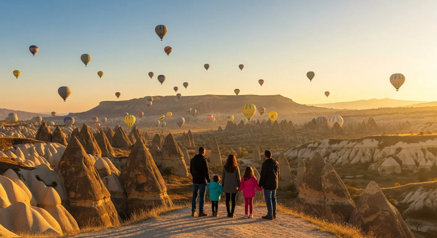 Complete Family Package (2 adults + 2 children) — Kapadokya