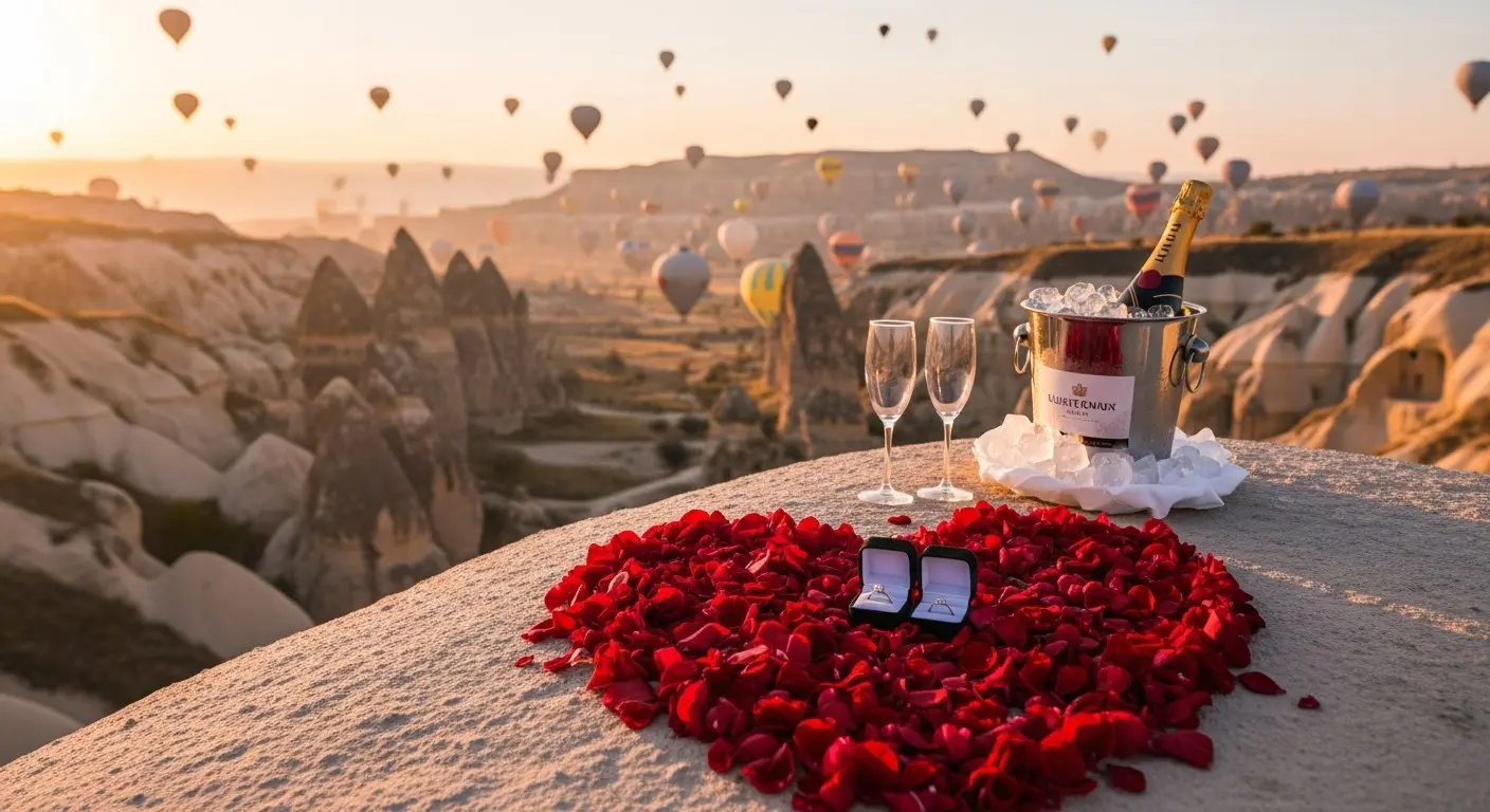 Forfait Demande en mariage Luxe — Kapadokya